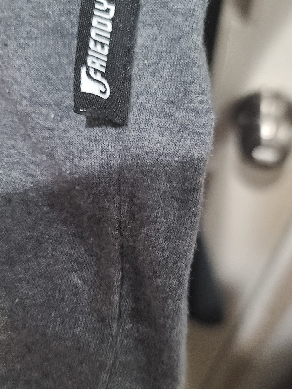 CHNGE Gray Graphic Tee with Crest Emblem